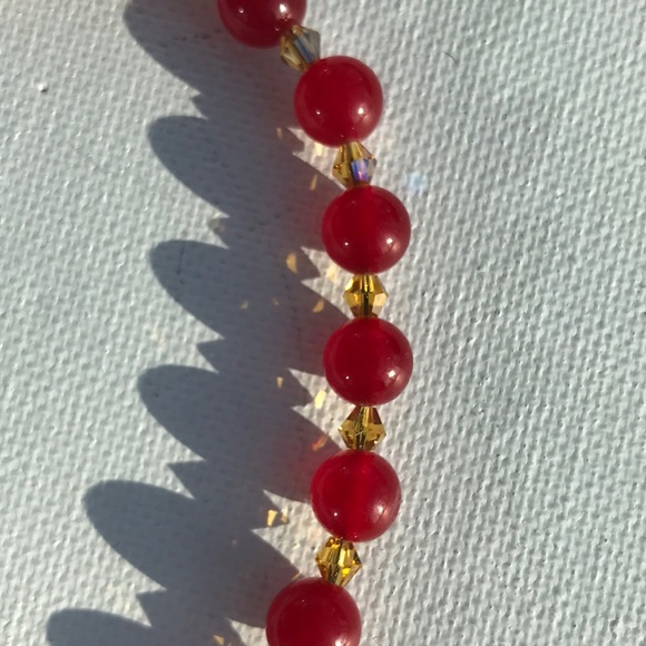 Red Necklace by Capture - Picture 4 of 4